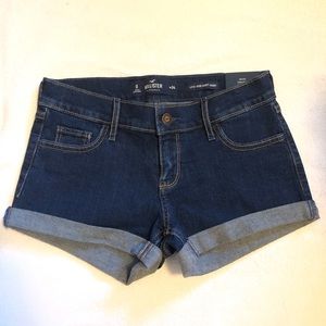 Hollister Low Rise Denim Shorts